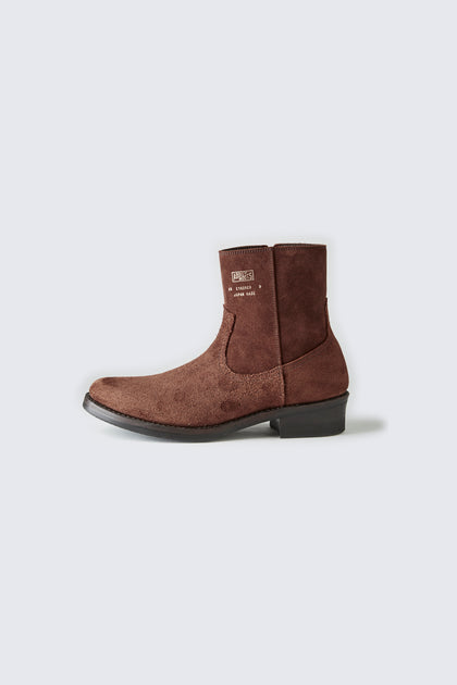 AB-05SS-CL STEERSUEDE ZIP WESTERN BOOTS – ADDICT CLOTHES