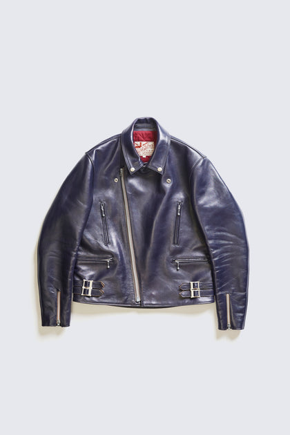 AD-02 DOUBLE RIDERS JACKET (HORSE TEA CORE) – ADDICT CLOTHES