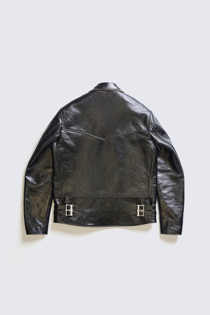 AD-02L DOUBLE RIDERS JACKET (LONG TYPE) (HORSE TEA CORE) – ADDICT
