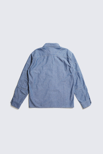 ACV-SH01 PADDED CHAMBRAY SHIRT – ADDICT CLOTHES
