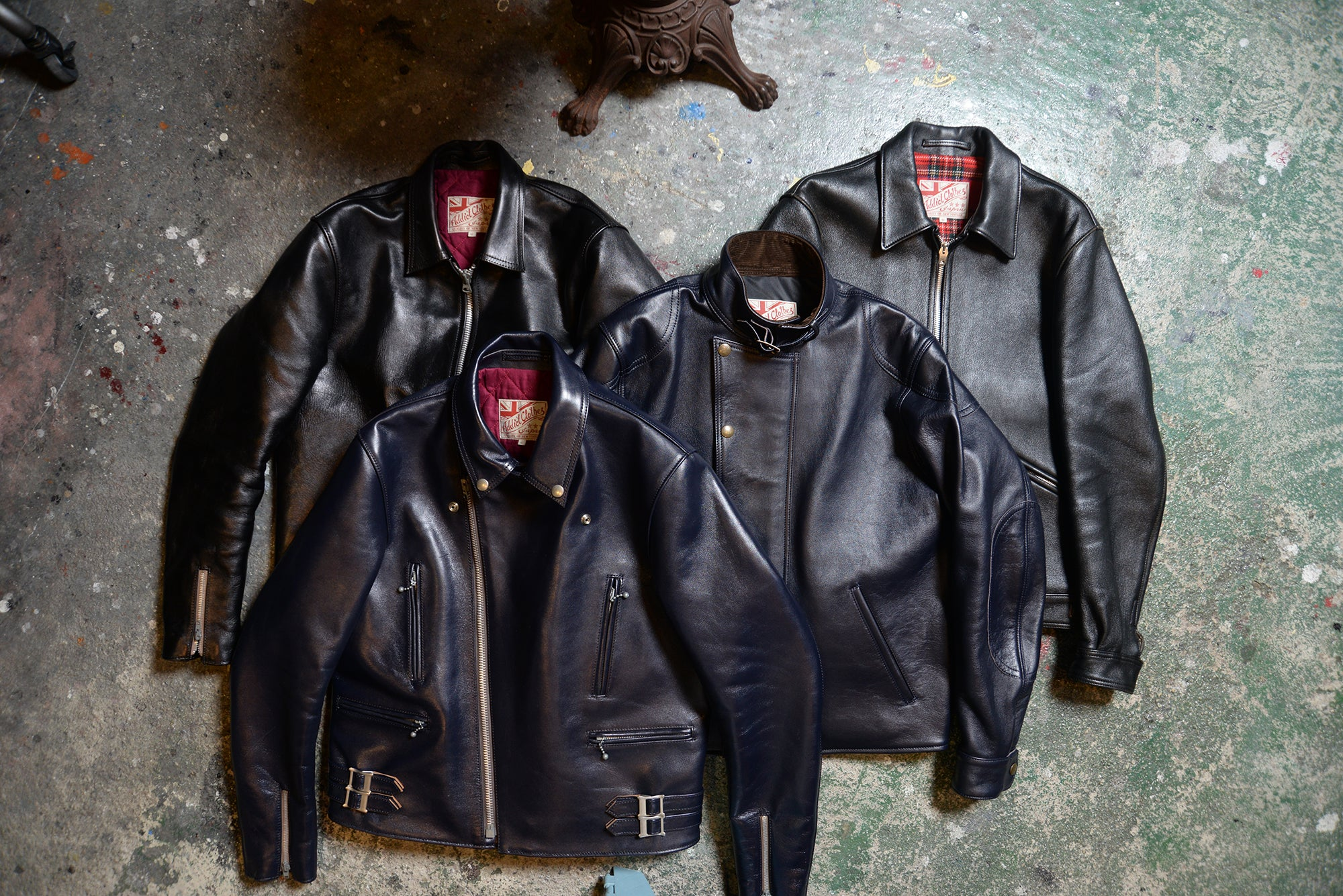 Addict clothes AD-01 center zip jacket Addict clothes AD-01 center zip jacket