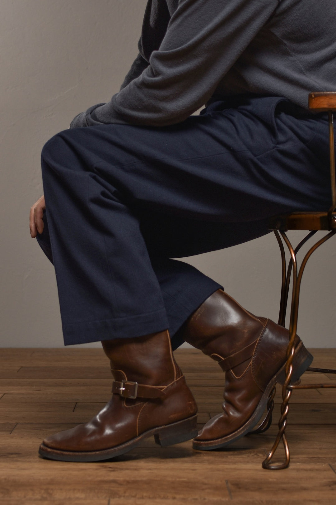 AB-01HB-CL HORSEBUTT ENGINEER BOOTS NARROW – ADDICT CLOTHES