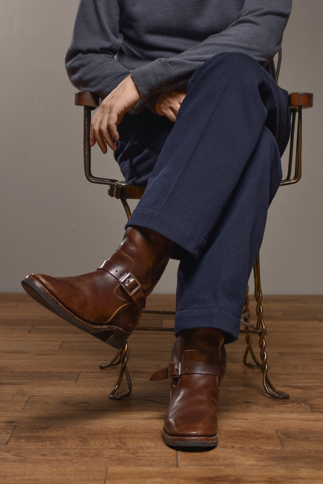 AB-01HB-CL HORSEBUTT ENGINEER BOOTS NARROW – ADDICT CLOTHES