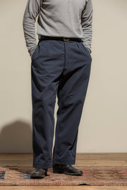 ACV-TR04STC DOUBLE-PLEATED COTTON ARMY WIDE TROUSERS