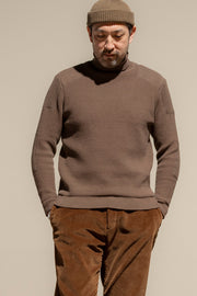 ACV-KN02 PADDED WAFFLE COTTON TURTLE KNIT