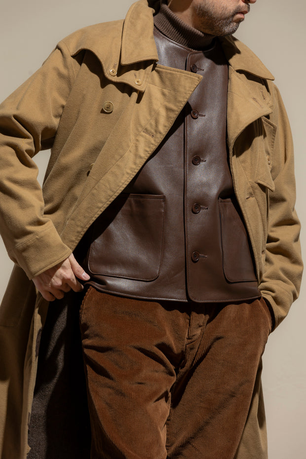 ACV-V02S SHEEPSKIN DRIVING VEST