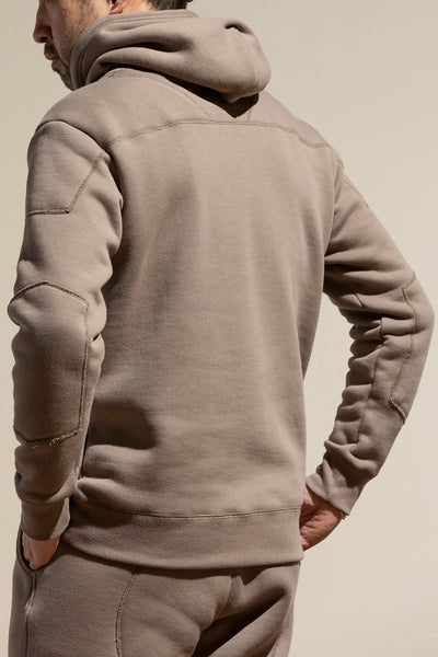 ACV-SW02 FLEECE LINED PADDED HOODIE