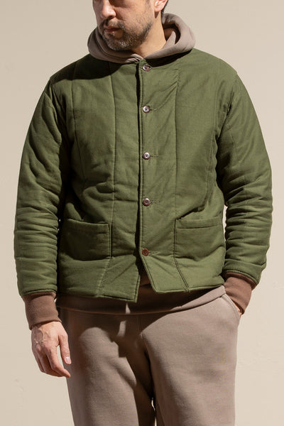 Released on November 19 / 11月19日午後8時発売 ACV-QLT02LM MOLESKIN ARMY QUILTED JACKET