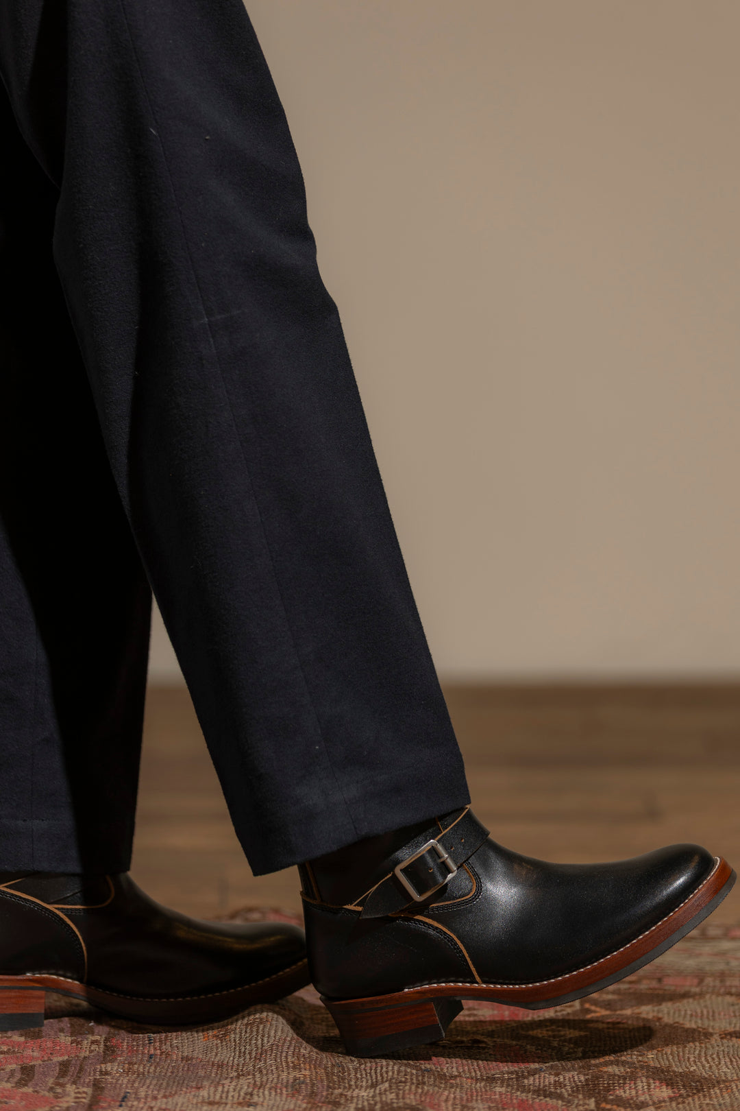 AB-01-ST STEERHIDE ENGINEER BOOTS STANDARD – ADDICT CLOTHES
