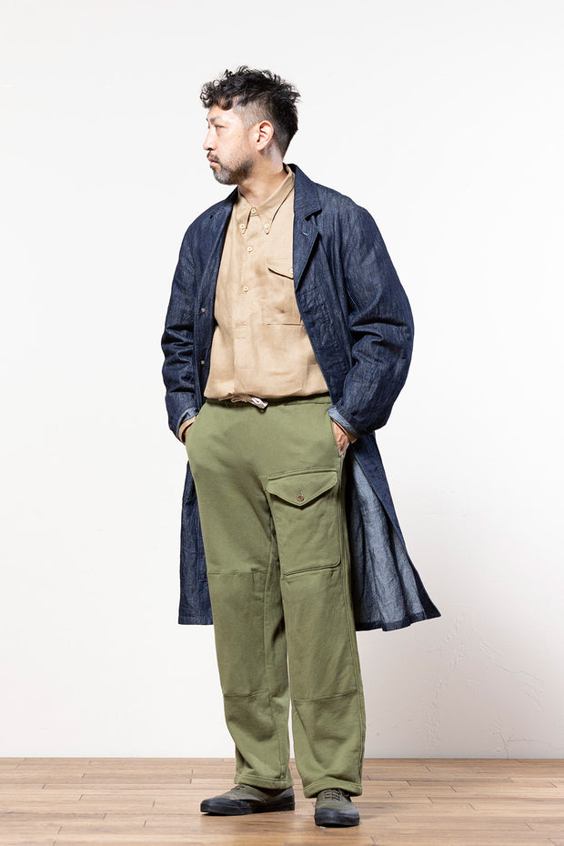 ACV-SCT01CLD COTTON LINEN DENIM WORK COAT – ADDICT CLOTHES