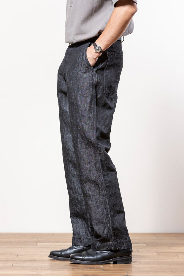 ACV-TR05CLD COTTON LINEN DENIM M40 TROUSERS – ADDICT CLOTHES