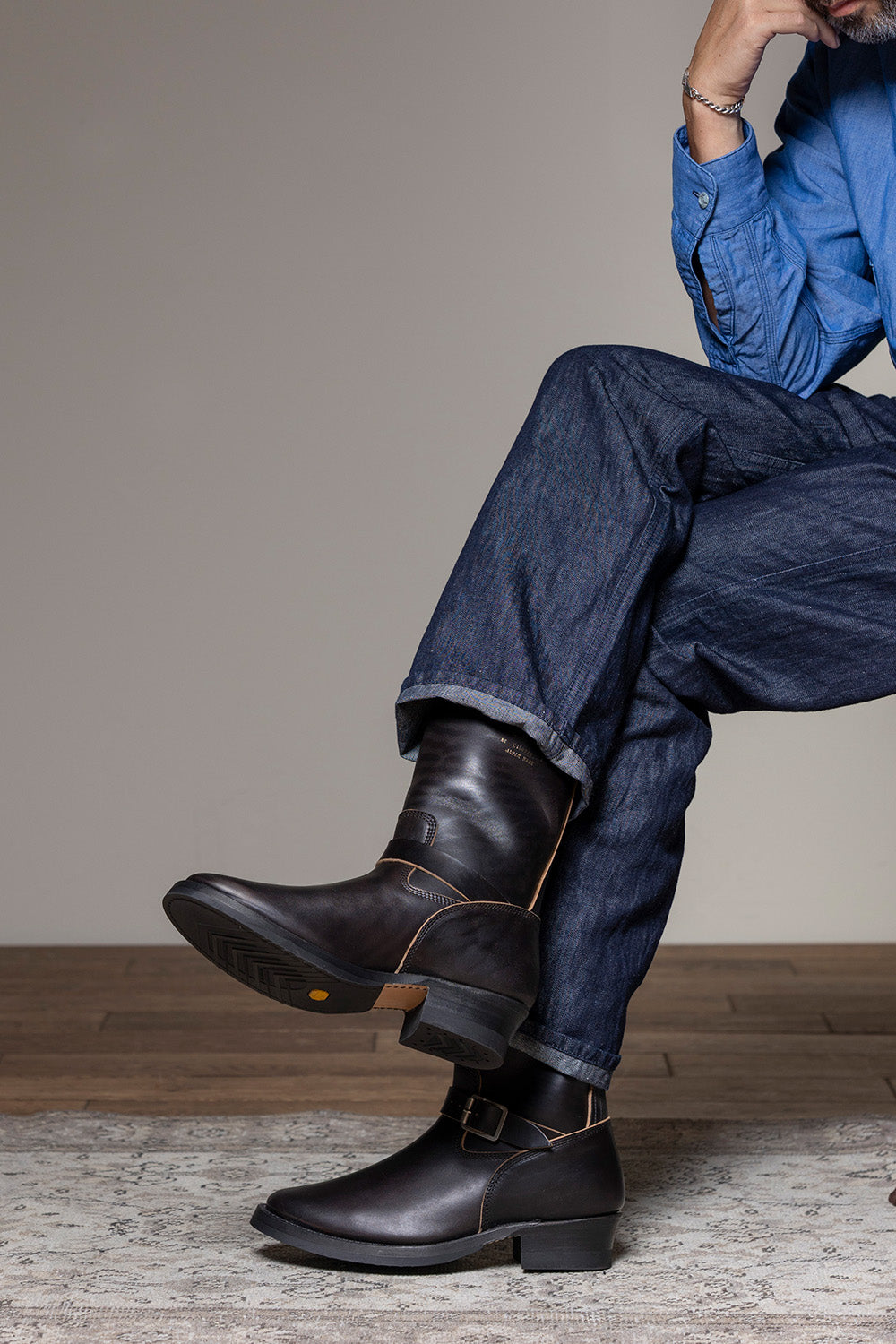 AB-01HB-CL HORSEBUTT ENGINEER BOOTS NARROW – ADDICT CLOTHES