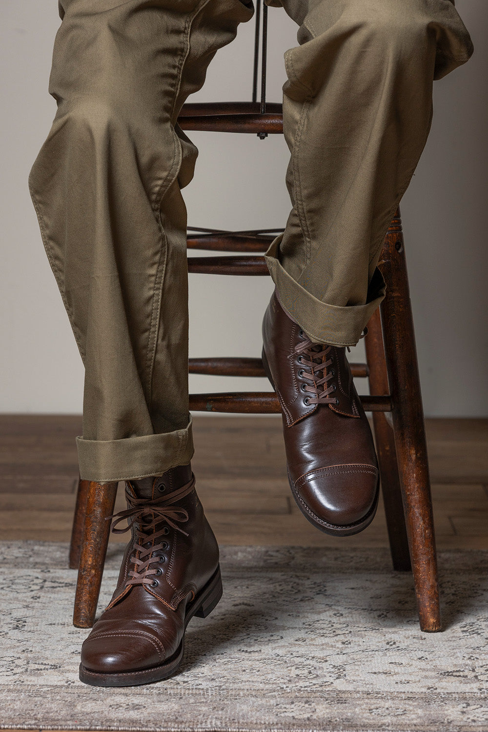 AB-07H-CL-LW HORSEHIDE MILITARY BOOTS – ADDICT CLOTHES