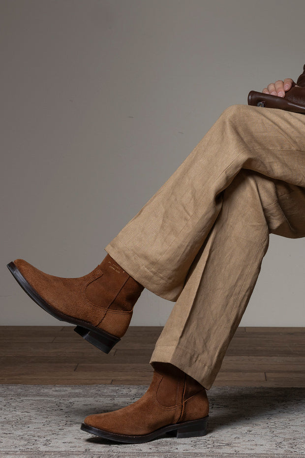 AB-05SS-CL STEERSUEDE ZIP WESTERN BOOTS – ADDICT CLOTHES