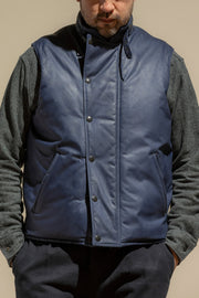 ACV-V01WX WAXED COTTON ULSTER VEST