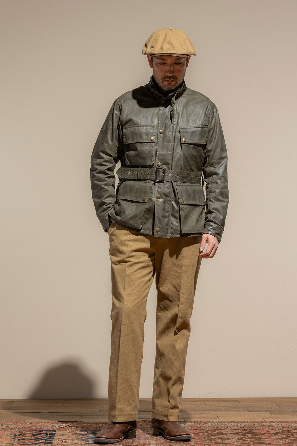 ACV-WX02 WAXED COTTON BMC JACKET – ADDICT CLOTHES