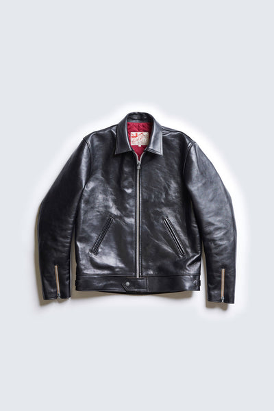 AD-01 CENTER-ZIP JACKET (HORSE TEA CORE) – ADDICT CLOTHES