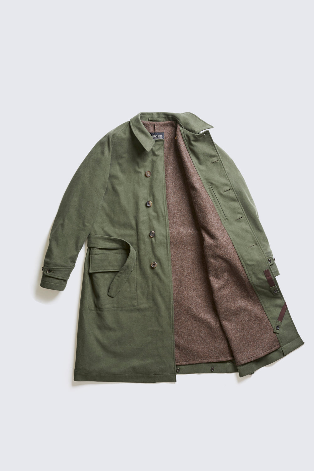 ACV-CT01FN COTTON FLANNEL SINGLE DISPATCH COAT – ADDICT CLOTHES