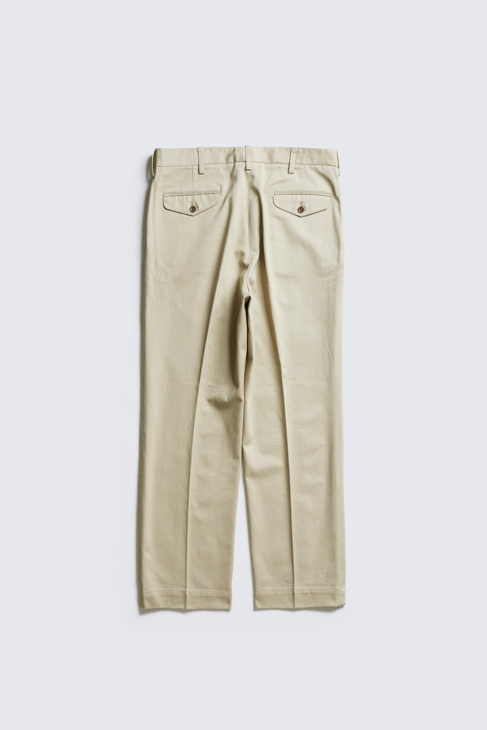 ACV-TR02TW SINGLE PLEATED COTTON TWILL TROUSERS – ADDICT CLOTHES