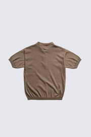 ACV-KNS03SS COTTON LINEN RAMIE SHORT SLEEVE KNIT POLO
