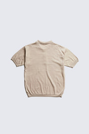 ACV-KNS03SS COTTON LINEN RAMIE SHORT SLEEVE KNIT POLO