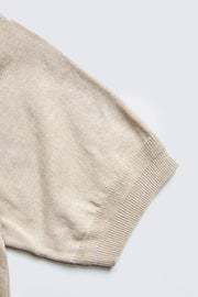 ACV-KNS03SS COTTON LINEN RAMIE SHORT SLEEVE KNIT POLO
