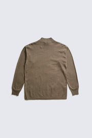 ACV-KNS04 MOC NECK LONG SLEEVE KNIT TEE