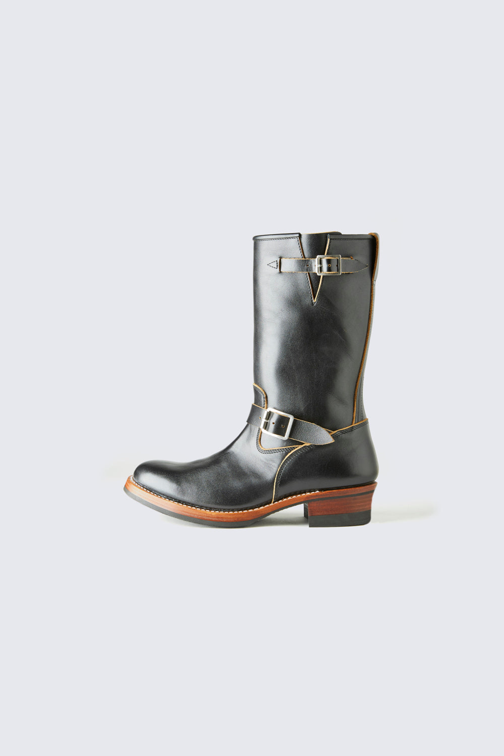 AB-01-ST STEERHIDE ENGINEER BOOTS STANDARD – ADDICT CLOTHES