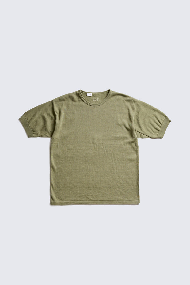 Released on May 14 / 5月14日午後8時発売 ACV-KNS01SS COTTON LINEN RAMIE CREW NECK SHORT SLEEVE KNIT TEE