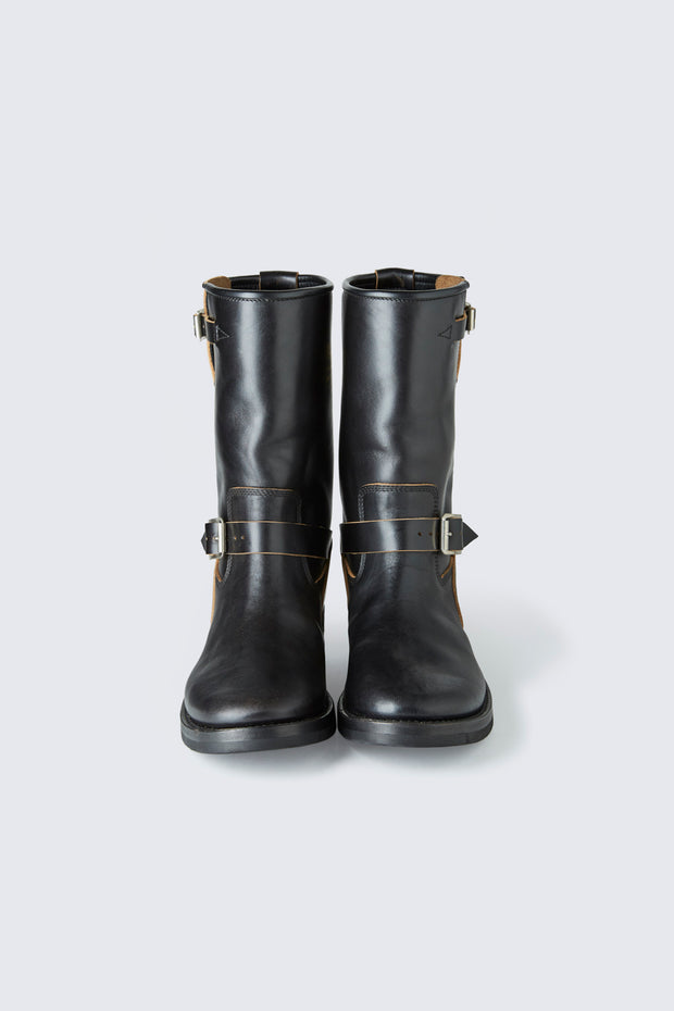 AB-01HB-CL HORSEBUTT ENGINEER BOOTS NARROW