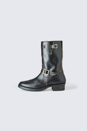 AB-01HB-CL HORSEBUTT ENGINEER BOOTS NARROW