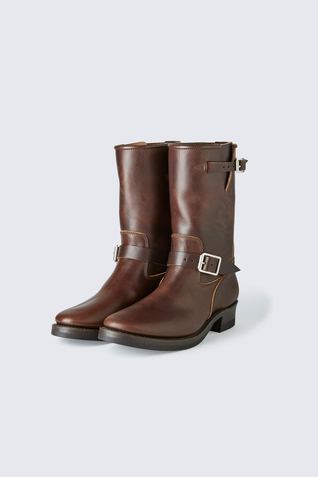 AB-01HB-CL HORSEBUTT ENGINEER BOOTS NARROW