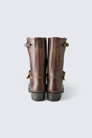 AB-01HB-CL HORSEBUTT ENGINEER BOOTS NARROW