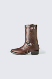 AB-01HB-CL HORSEBUTT ENGINEER BOOTS NARROW