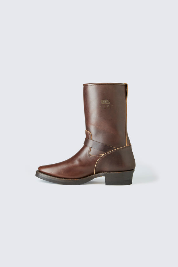 AB-01HB-CL HORSEBUTT ENGINEER BOOTS NARROW