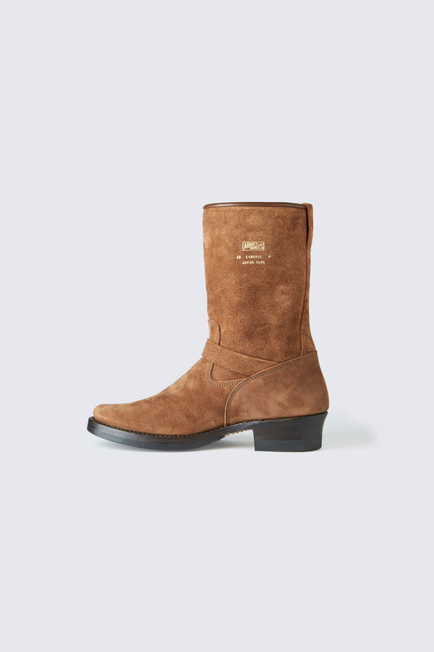AB-01SS-CL STEER SUEDE ENGINEER BOOTS NARROW