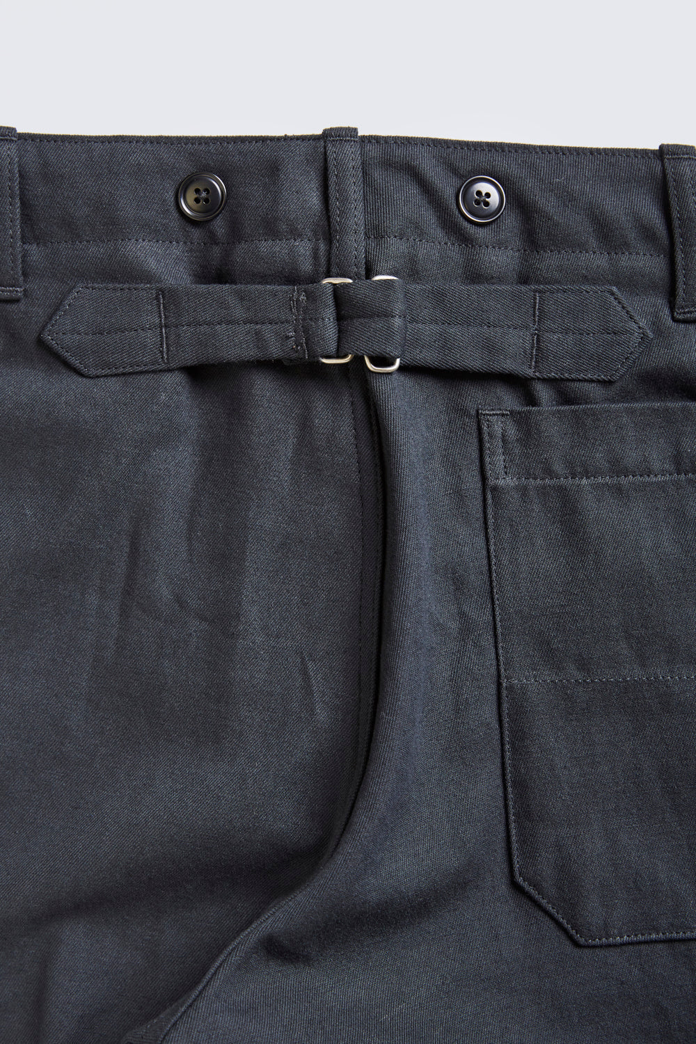 ACV-TR03CLRH COTTON LINEN BUCKLE BACK TROUSERS – ADDICT CLOTHES