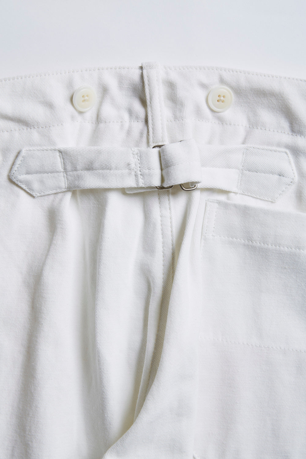 パンツ ACV-TR01CL COTTON LINEN TROUSERS acv-tr01cl heavy linen trousers white | addict clothes