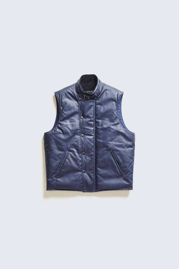 ACV-V01WX WAXED COTTON ULSTER VEST