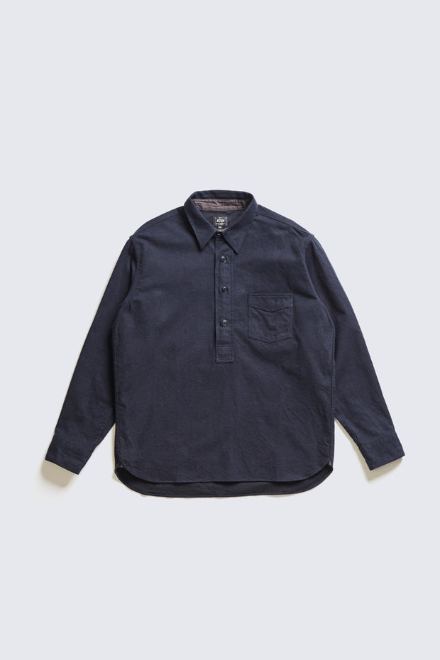Released on October 15 / 10月15日午後8時発売 ACV-SH05FN COTTON FLANNEL CHINSTRAP PULLOVER SHIRTS