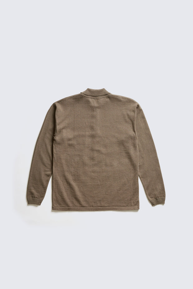 ACV-KNS03 LONG SLEEVE KNIT POLO