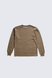 ACV-KNS01 CREW NECK LONG SLEEVE KNIT TEE