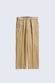 Released on October 15 / 10月15日午後8時発売 ACV-TR02FN SINGLE-PLEATED COTTON FLANNEL TROUSERS