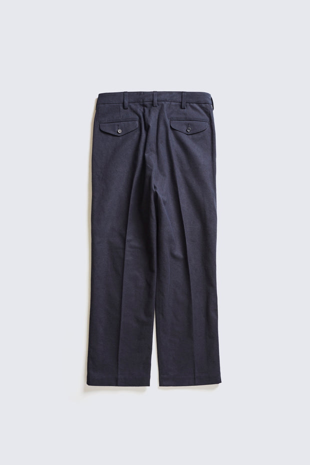 Released on October 15 / 10月15日午後8時発売 ACV-TR02FN SINGLE-PLEATED COTTON FLANNEL TROUSERS