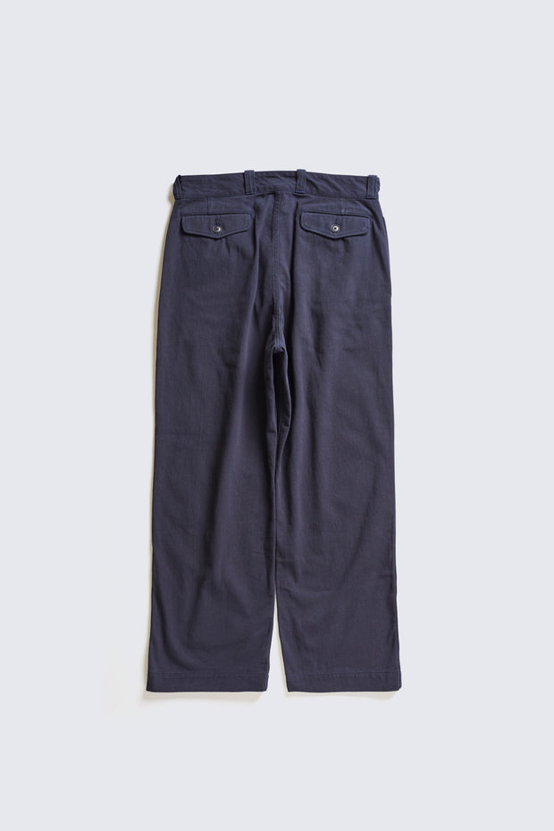 ACV-TR04STC DOUBLE-PLEATED COTTON ARMY WIDE TROUSERS