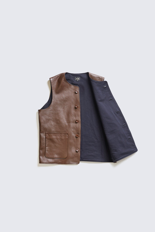 ACV-V02S SHEEPSKIN DRIVING VEST