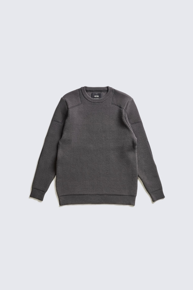 ACV-KN01 PADDED WAFFLE COTTON KNIT