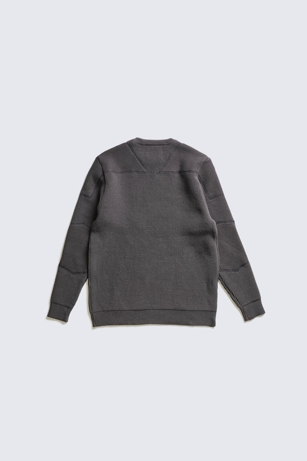 ACV-KN01 PADDED WAFFLE COTTON KNIT