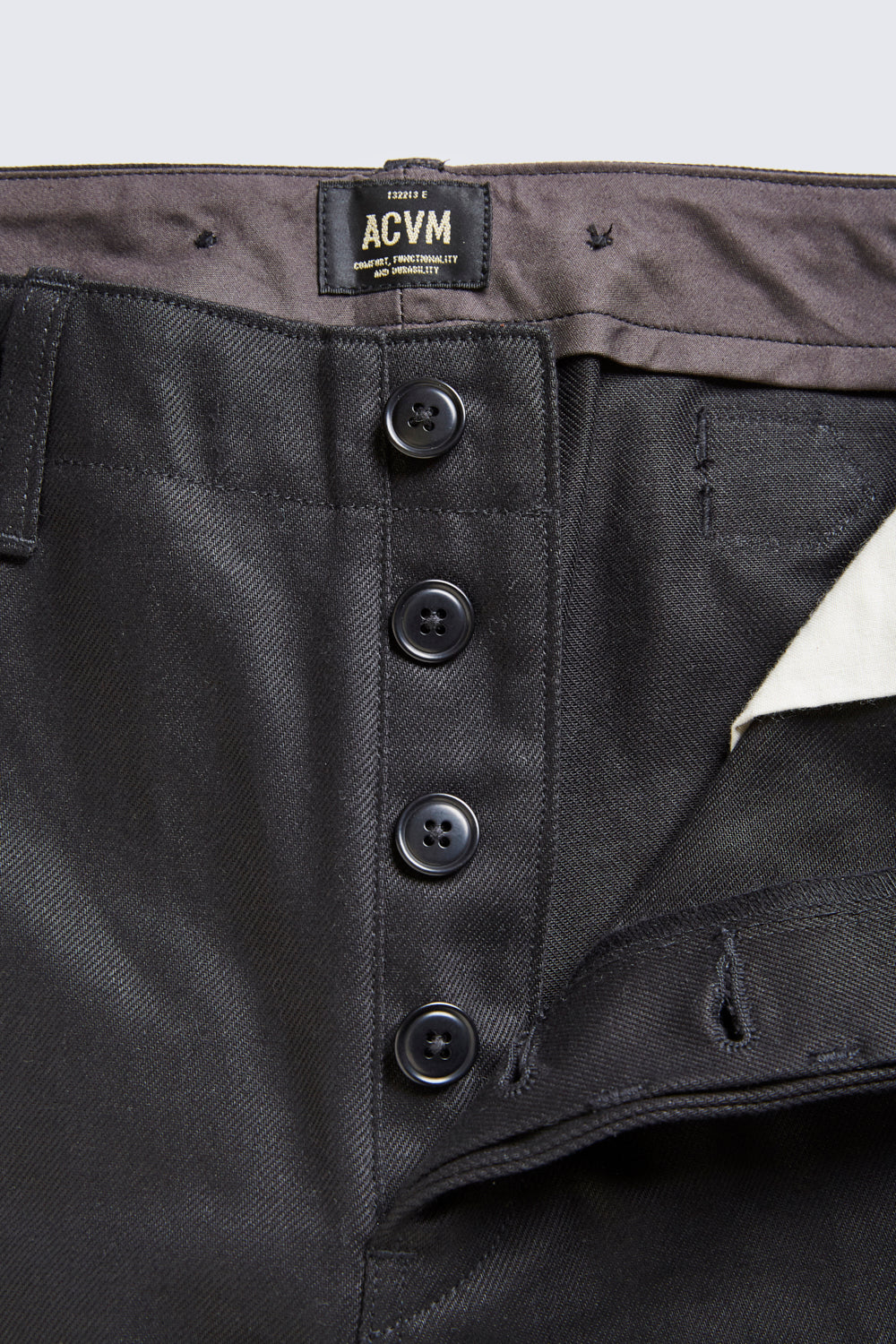 ACV-TR03KT KATSURAGI COTTON BUCKLE BACK TROUSERS – ADDICT