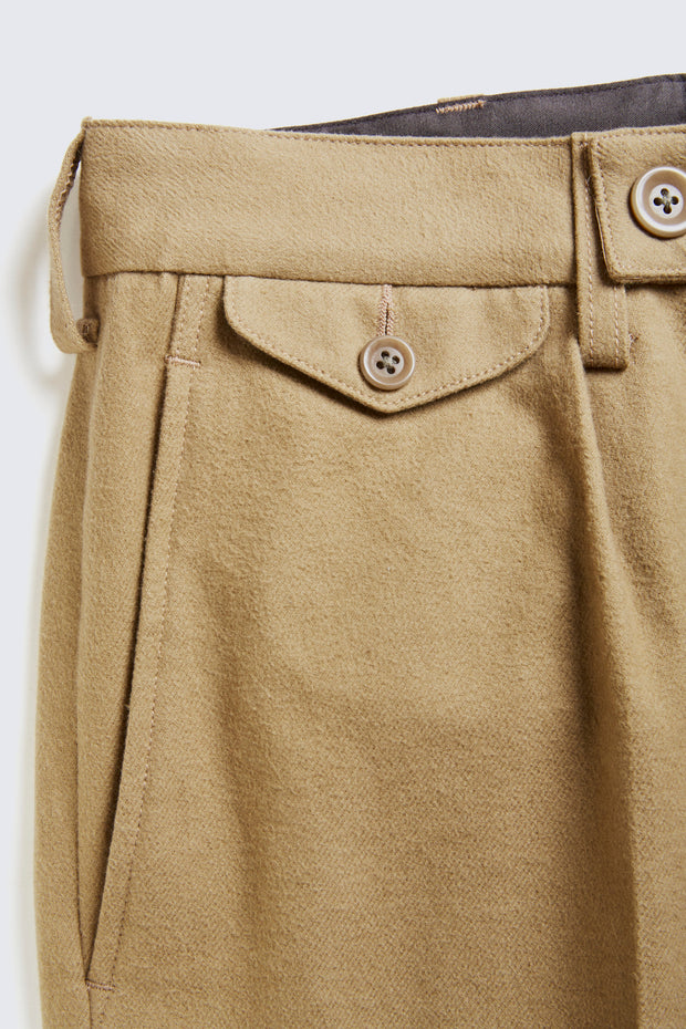 Released on October 15 / 10月15日午後8時発売 ACV-TR02FN SINGLE-PLEATED COTTON FLANNEL TROUSERS